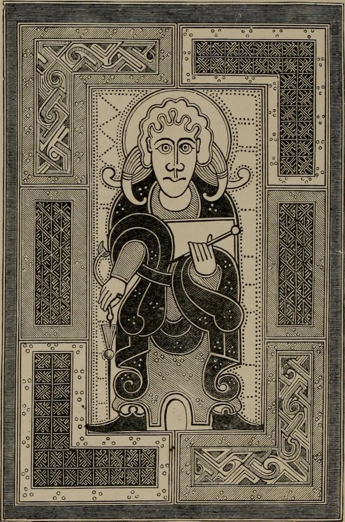 An illustration from History of ancient, early Christian, and mediaeval painting, 1906, leaf 233