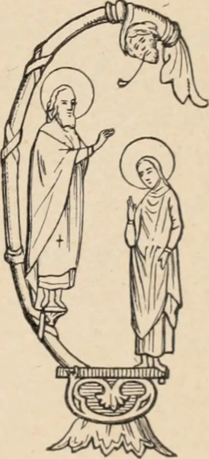 An illustration from History of ancient, early Christian, and mediaeval painting, 1906, leaf 260