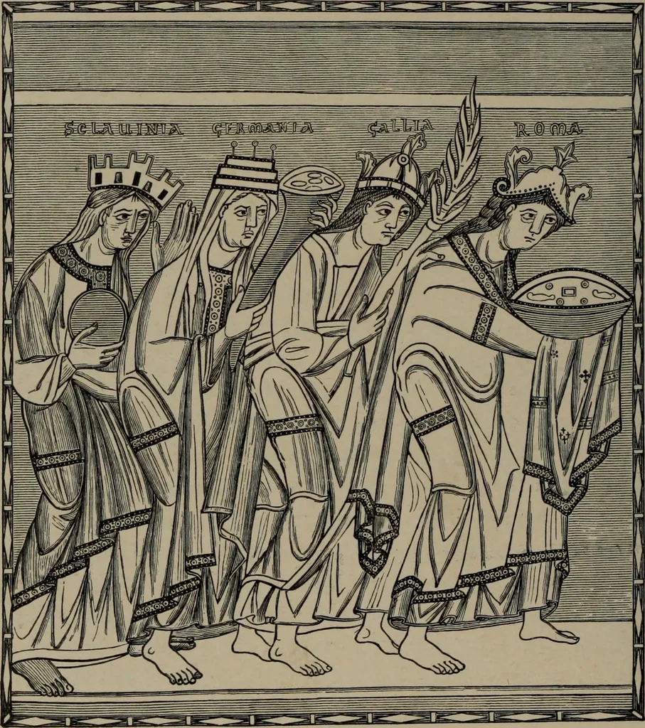 An illustration from History of ancient, early Christian, and mediaeval painting, 1906, leaf 291
