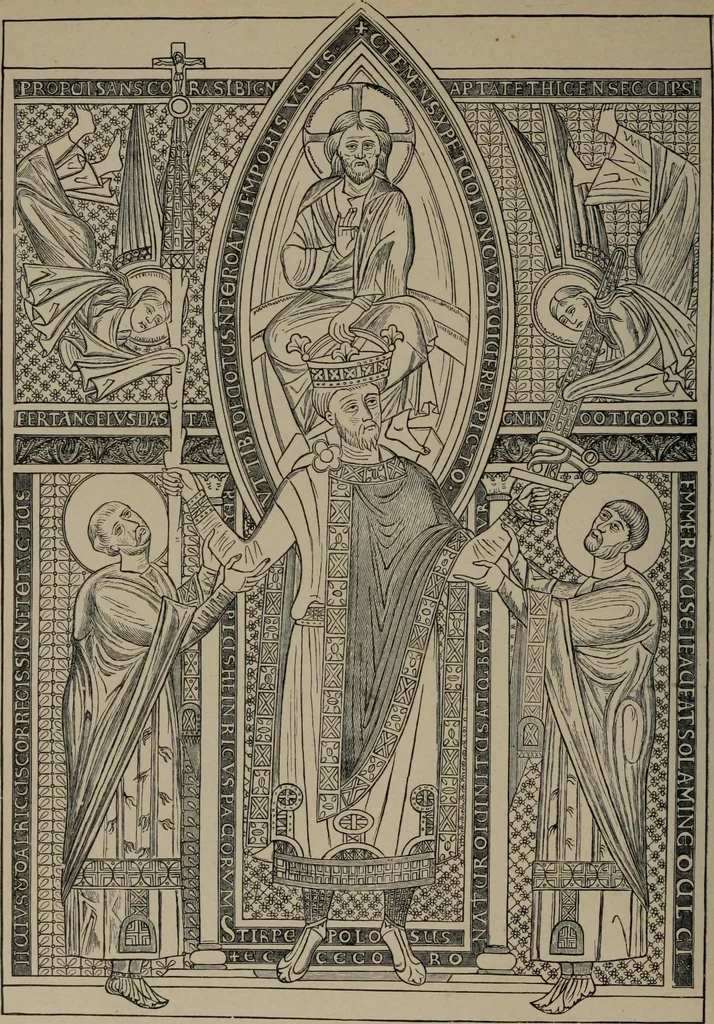An illustration from History of ancient, early Christian, and mediaeval painting, 1906, leaf 299