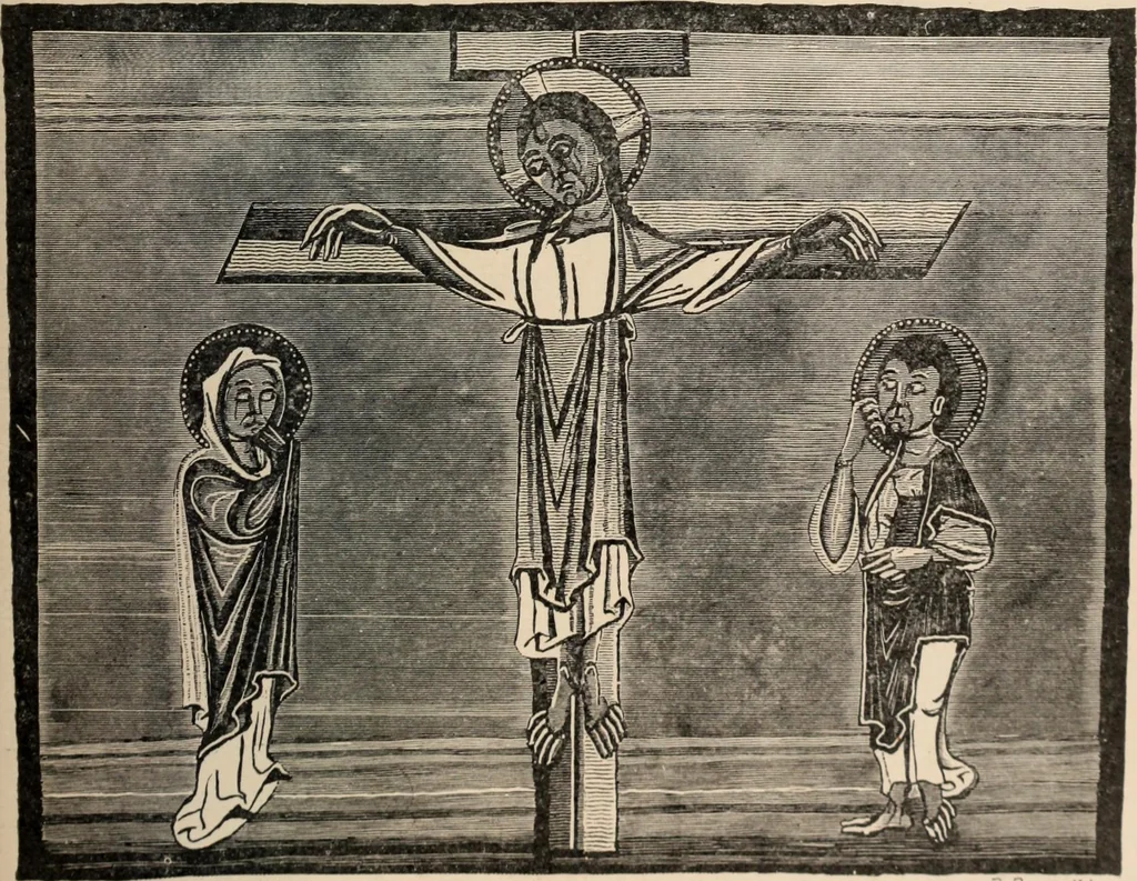 An illustration from History of ancient, early Christian, and mediaeval painting, 1906, leaf 304