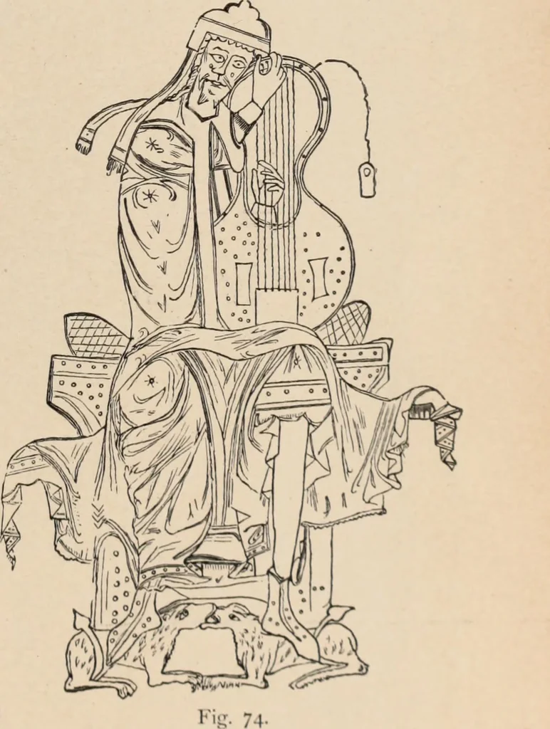 An illustration from History of ancient, early Christian, and mediaeval painting, 1906, leaf 312