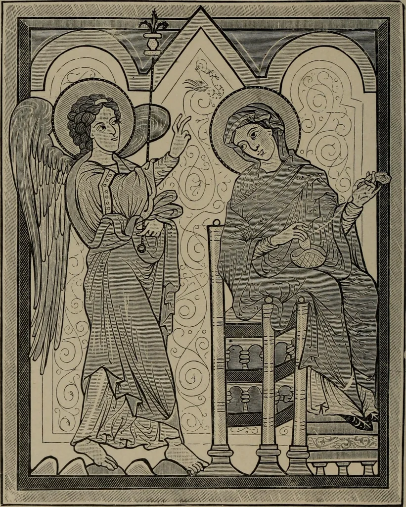 An illustration from History of ancient, early Christian, and mediaeval painting, 1906, leaf 317