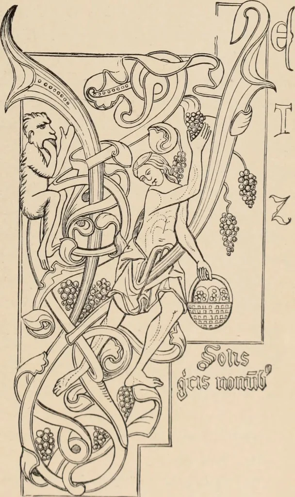 An illustration from History of ancient, early Christian, and mediaeval painting, 1906, leaf 322