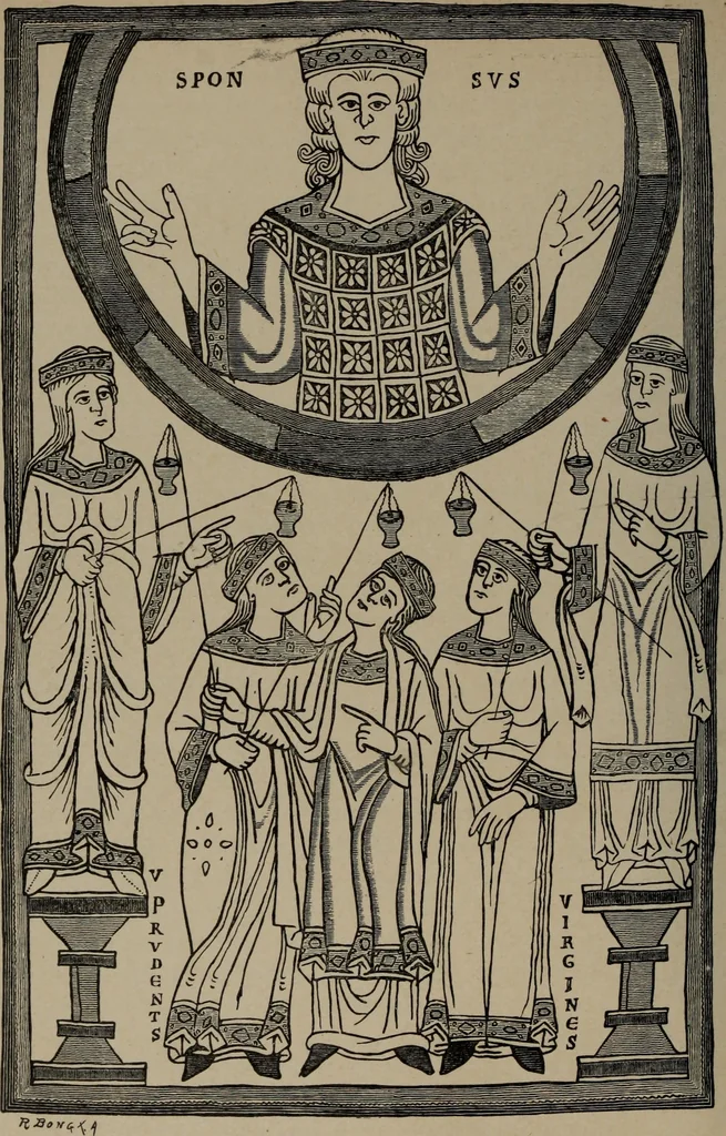 An illustration from History of ancient, early Christian, and mediaeval painting, 1906, leaf 325