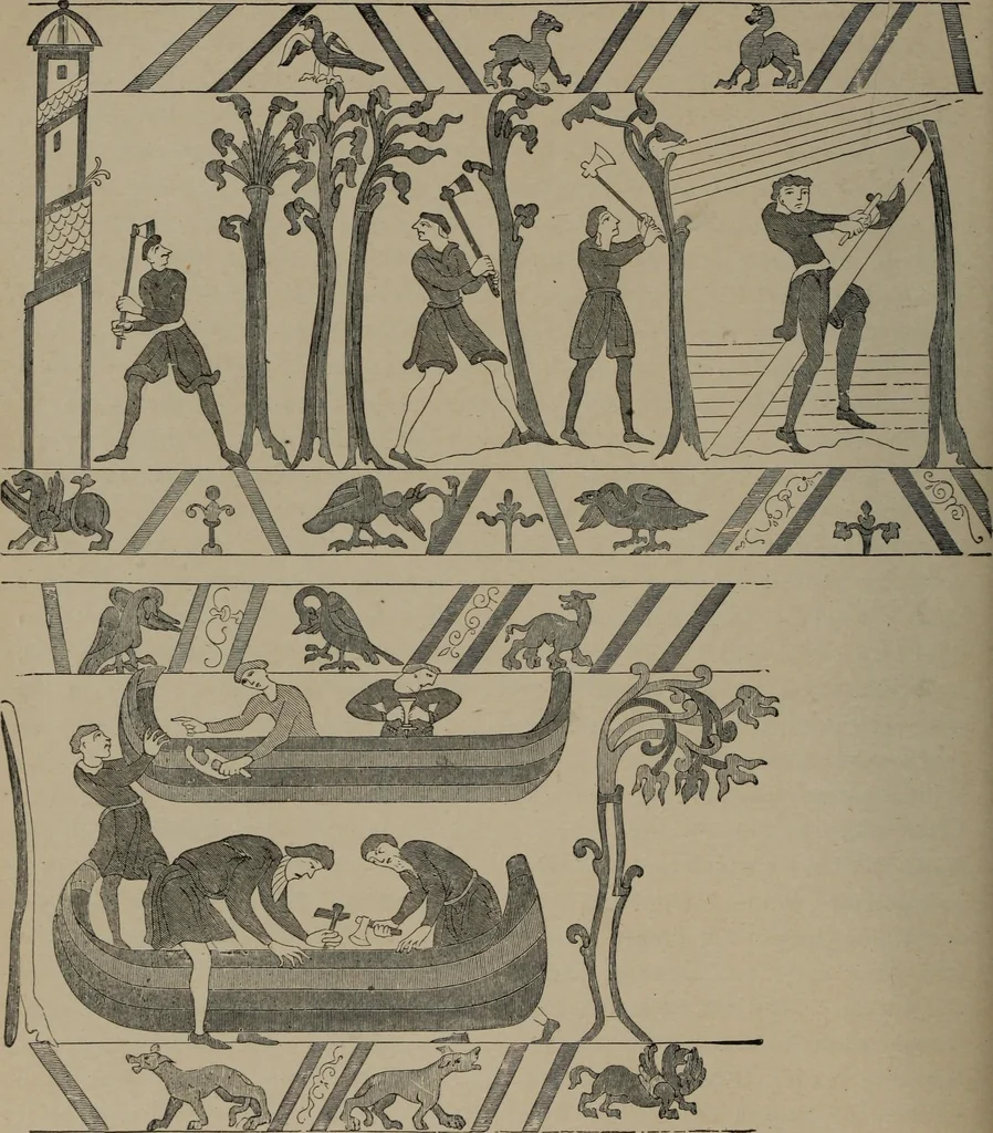 An illustration from History of ancient, early Christian, and mediaeval painting, 1906, leaf 331