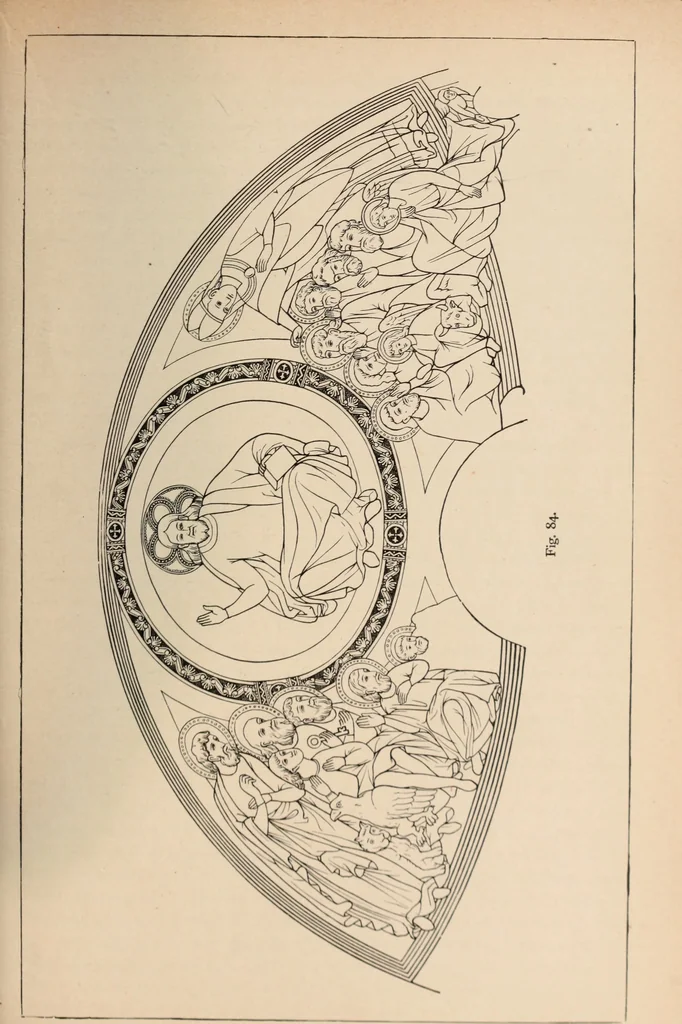An illustration from History of ancient, early Christian, and mediaeval painting, 1906, leaf 334