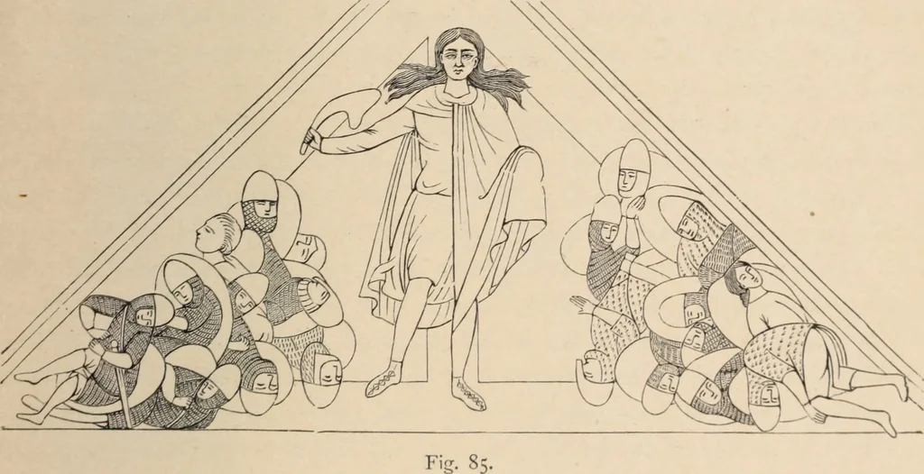 An illustration from History of ancient, early Christian, and mediaeval painting, 1906, leaf 336