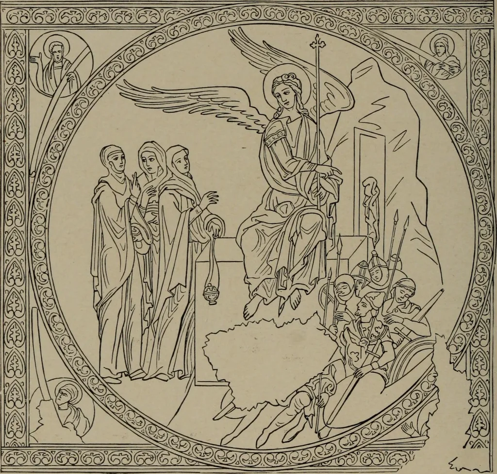 An illustration from History of ancient, early Christian, and mediaeval painting, 1906, leaf 343