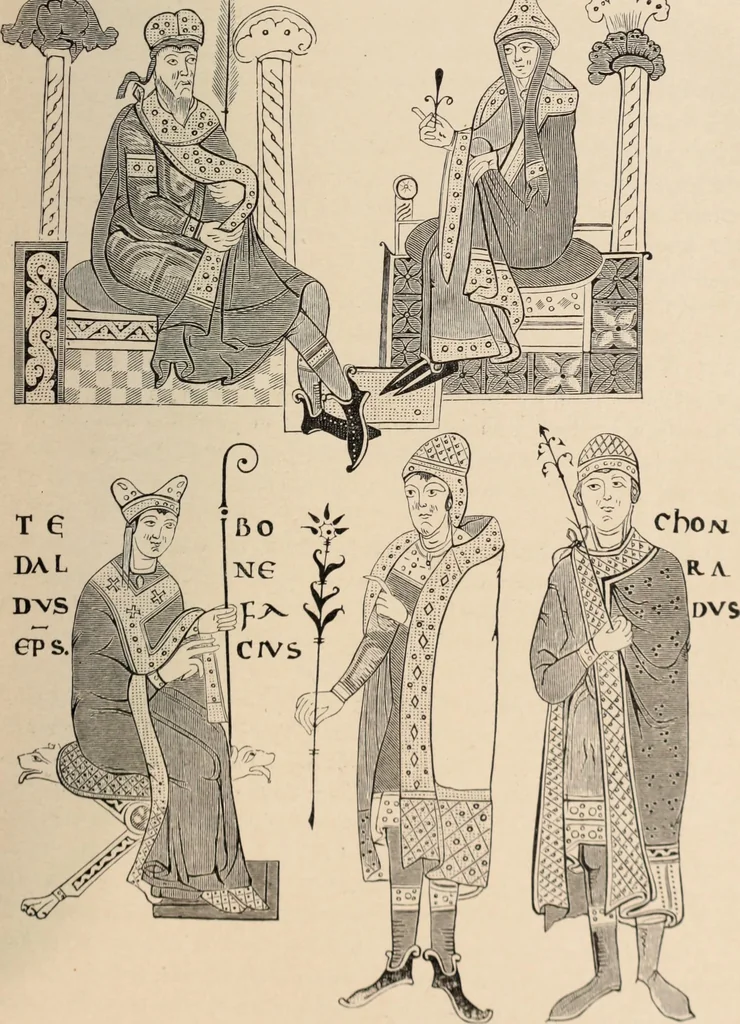 An illustration from History of ancient, early Christian, and mediaeval painting, 1906, leaf 358