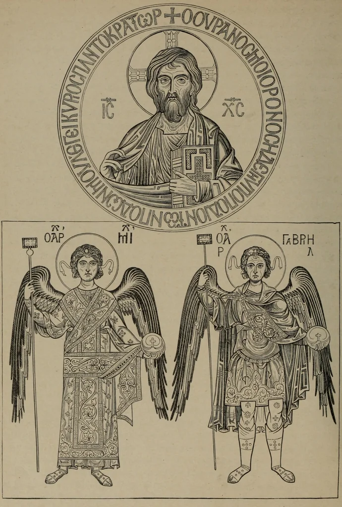 An illustration from History of ancient, early Christian, and mediaeval painting, 1906, leaf 371