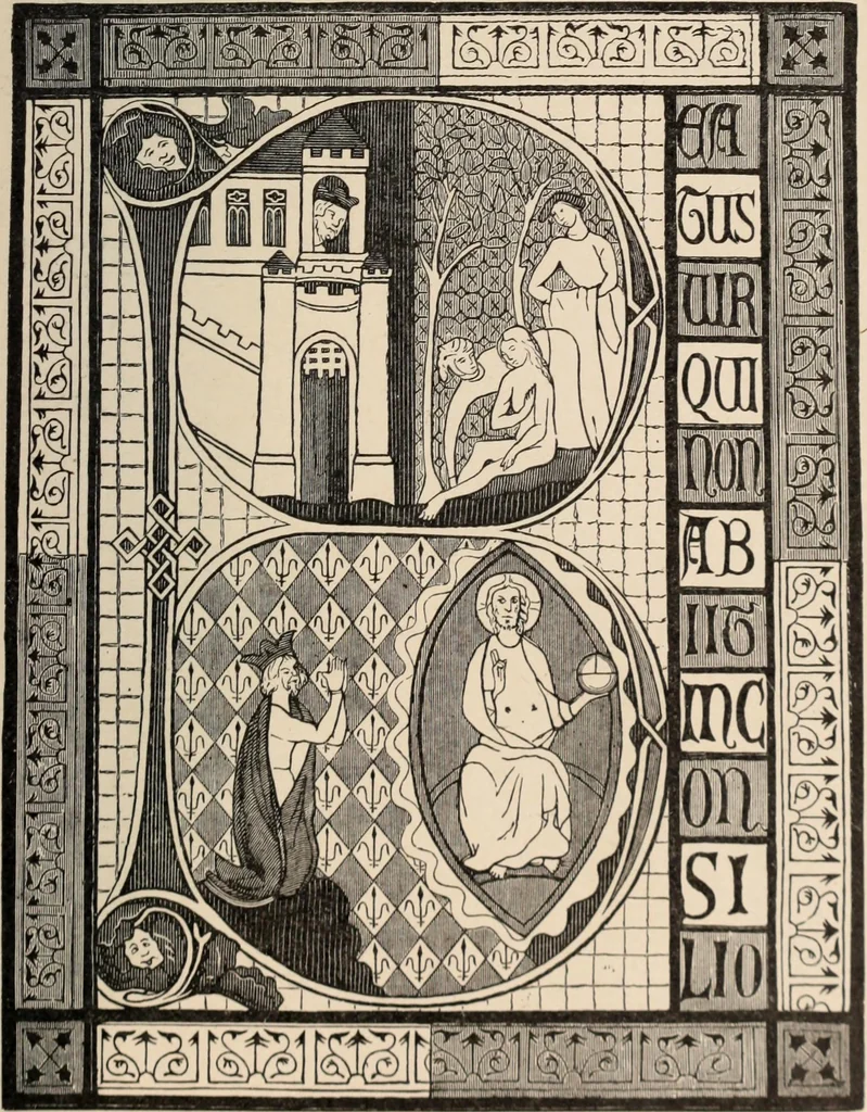 An illustration from History of ancient, early Christian, and mediaeval painting, 1906, leaf 394