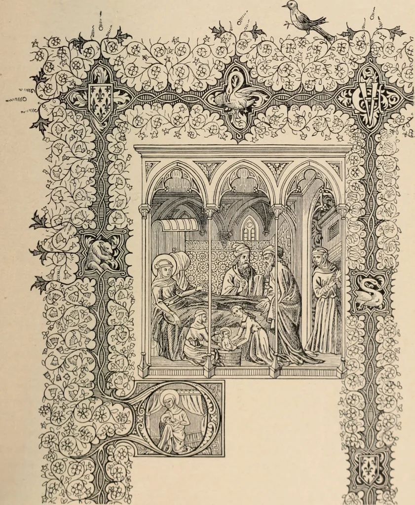 An illustration from History of ancient, early Christian, and mediaeval painting, 1906, leaf 408