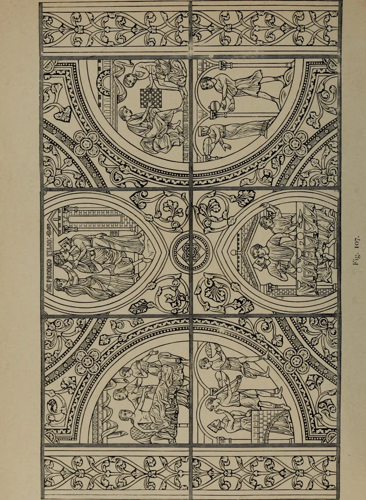 An illustration from History of ancient, early Christian, and mediaeval painting, 1906, leaf 419