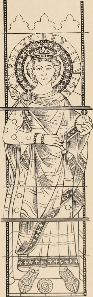 An illustration from History of ancient, early Christian, and mediaeval painting, 1906, leaf 424