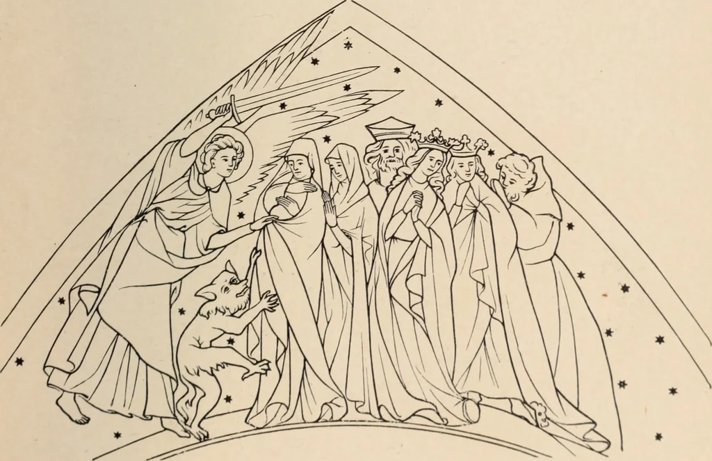 An illustration from History of ancient, early Christian, and mediaeval painting, 1906, leaf 430