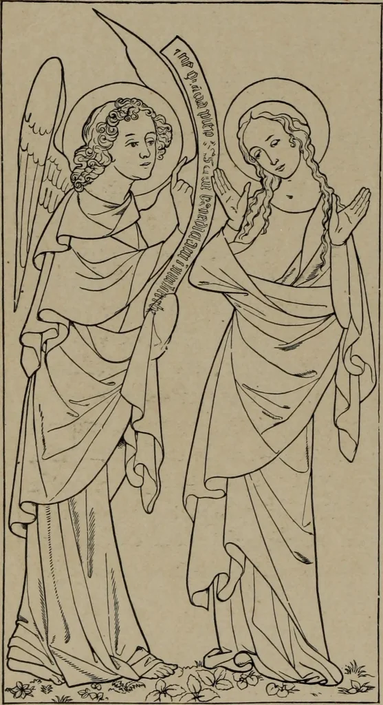 An illustration from History of ancient, early Christian, and mediaeval painting, 1906, leaf 443