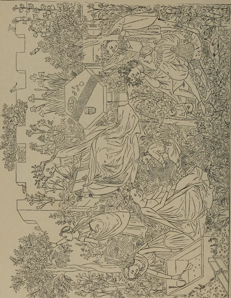 An illustration from History of ancient, early Christian, and mediaeval painting, 1906, leaf 445