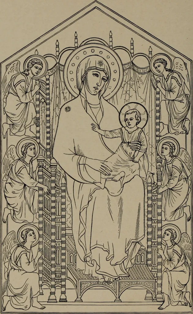 An illustration from History of ancient, early Christian, and mediaeval painting, 1906, leaf 457