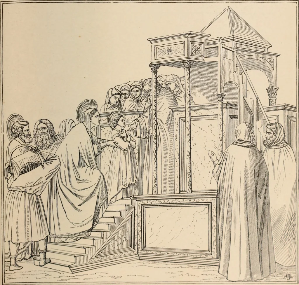 An illustration from History of ancient, early Christian, and mediaeval painting, 1906, leaf 470