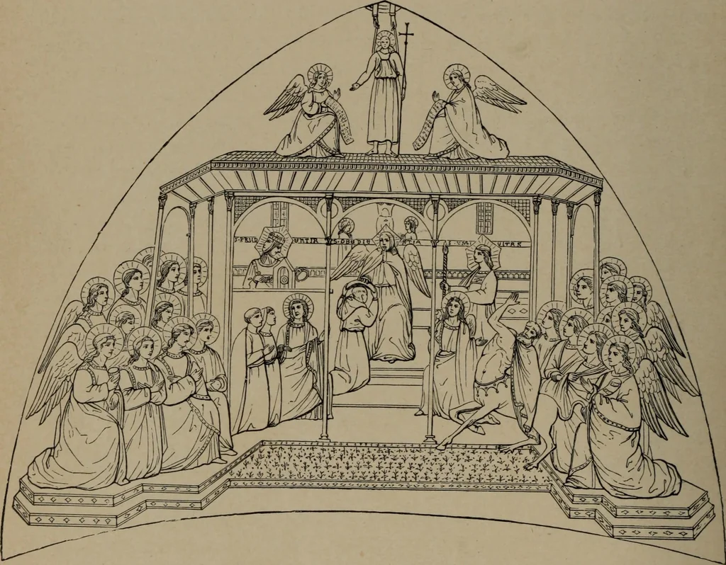 An illustration from History of ancient, early Christian, and mediaeval painting, 1906, leaf 475