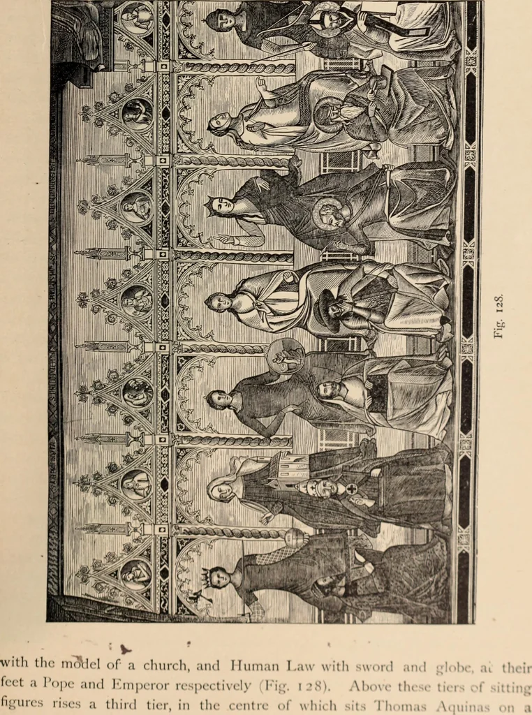 An illustration from History of ancient, early Christian, and mediaeval painting, 1906, leaf 488