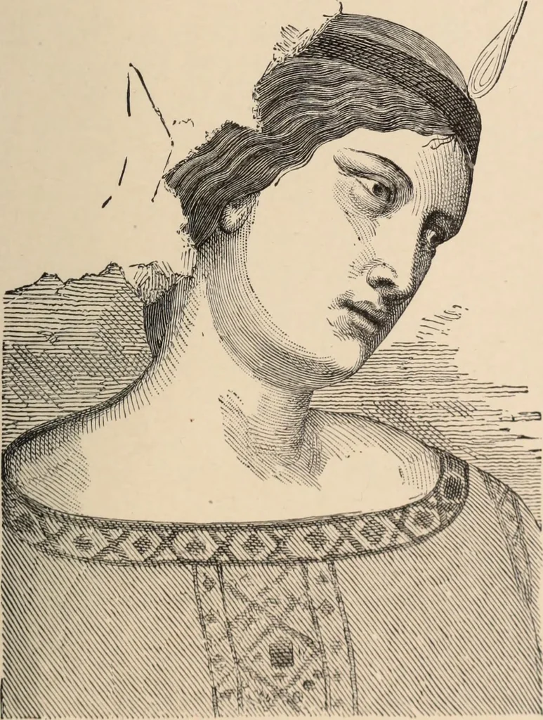 An illustration from History of ancient, early Christian, and mediaeval painting, 1906, leaf 498