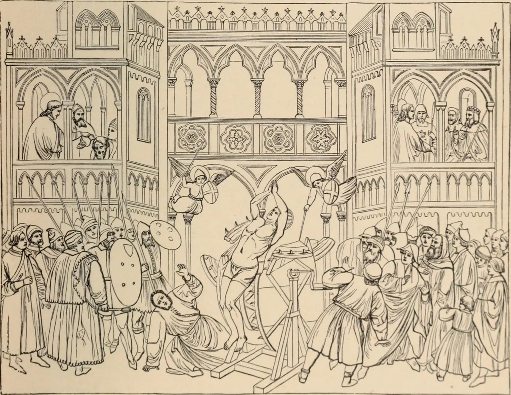 An illustration from History of ancient, early Christian, and mediaeval painting, 1906, leaf 510