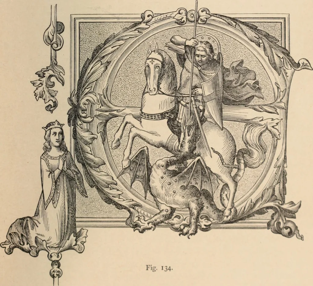 An illustration from History of ancient, early Christian, and mediaeval painting, 1906, leaf 514