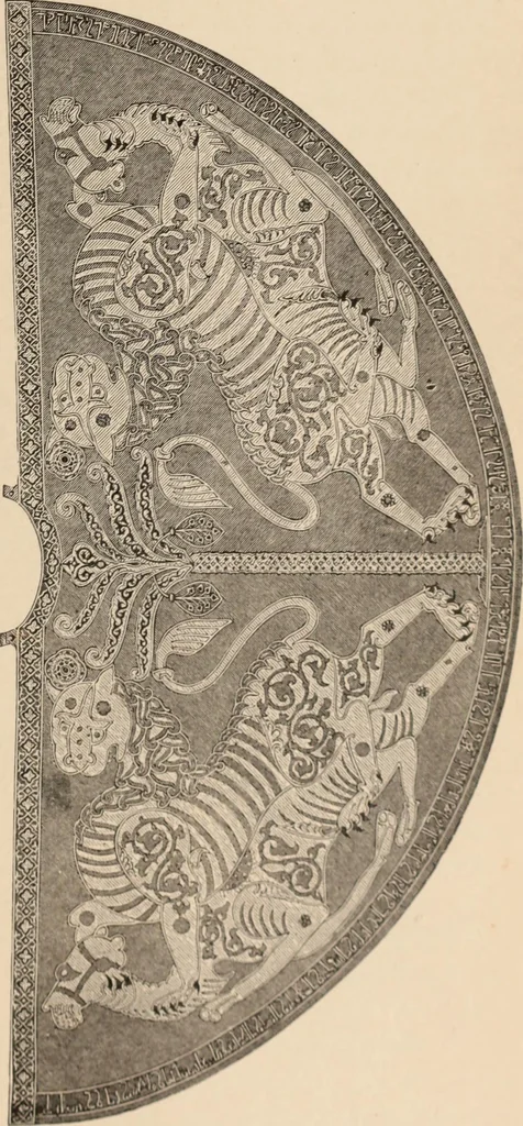 An illustration from History of ancient, early Christian, and mediaeval painting, 1906, leaf 520