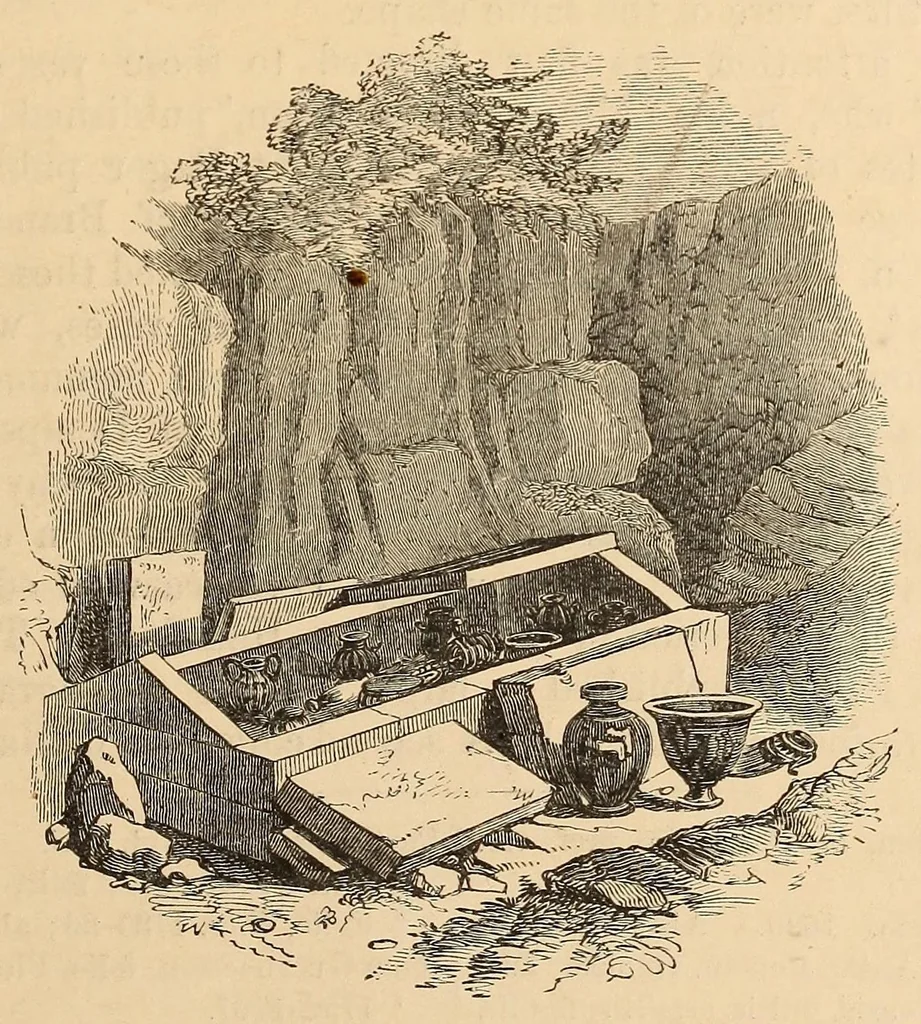 An illustration from History of ancient pottery, Egyptian, Assyrian, Greek, Etruscan, and Roman, 1873, leaf 181