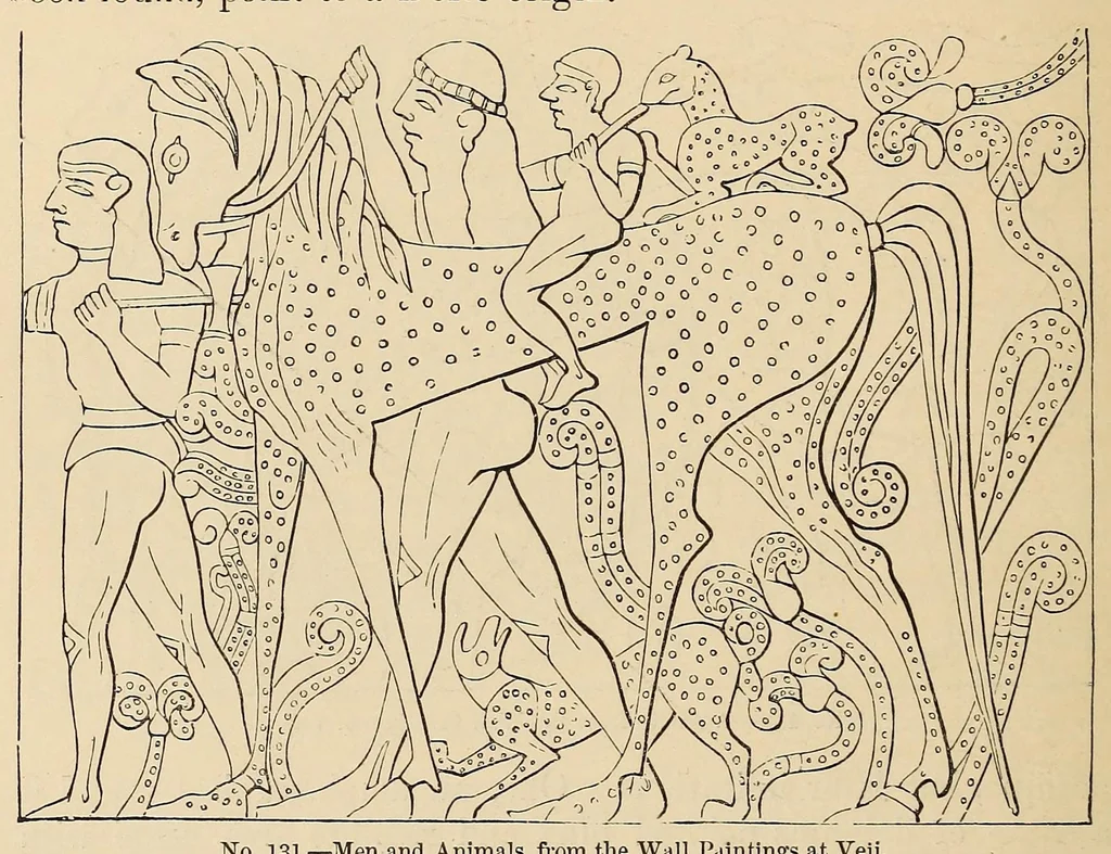 An illustration from History of ancient pottery, Egyptian, Assyrian, Greek, Etruscan, and Roman, 1873, leaf 222