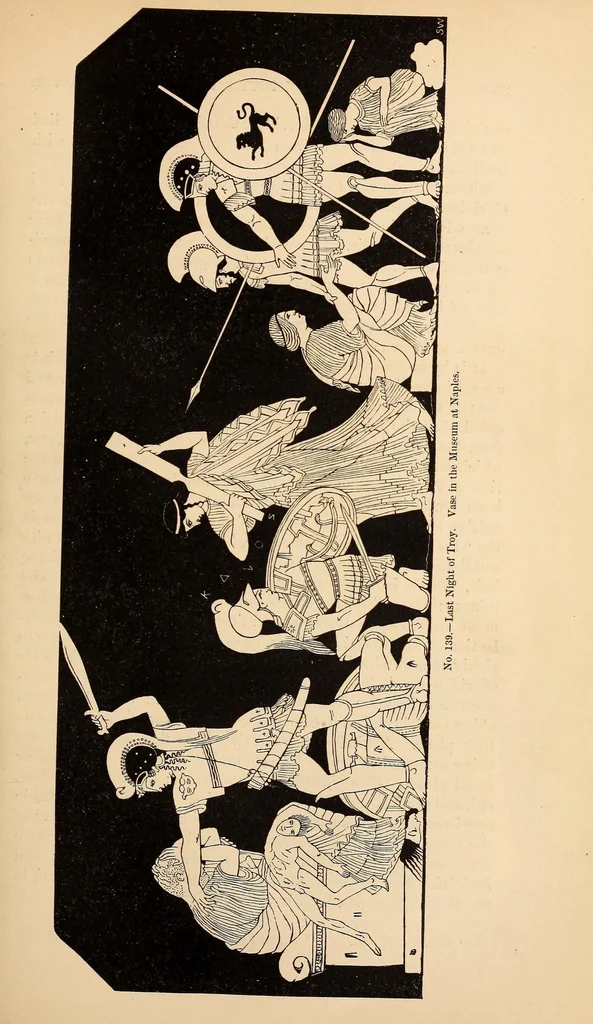 An illustration from History of ancient pottery, Egyptian, Assyrian, Greek, Etruscan, and Roman, 1873, leaf 245