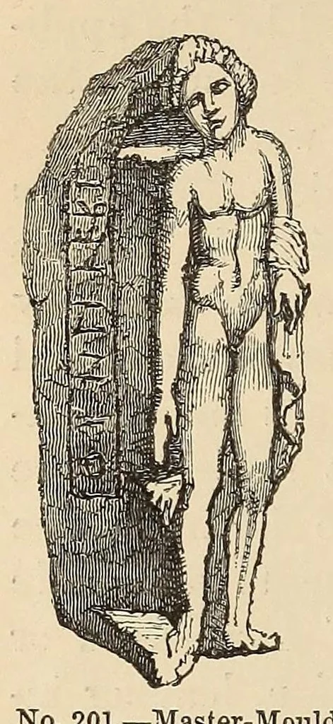 An illustration from History of ancient pottery, Egyptian, Assyrian, Greek, Etruscan, and Roman, 1873, leaf 614