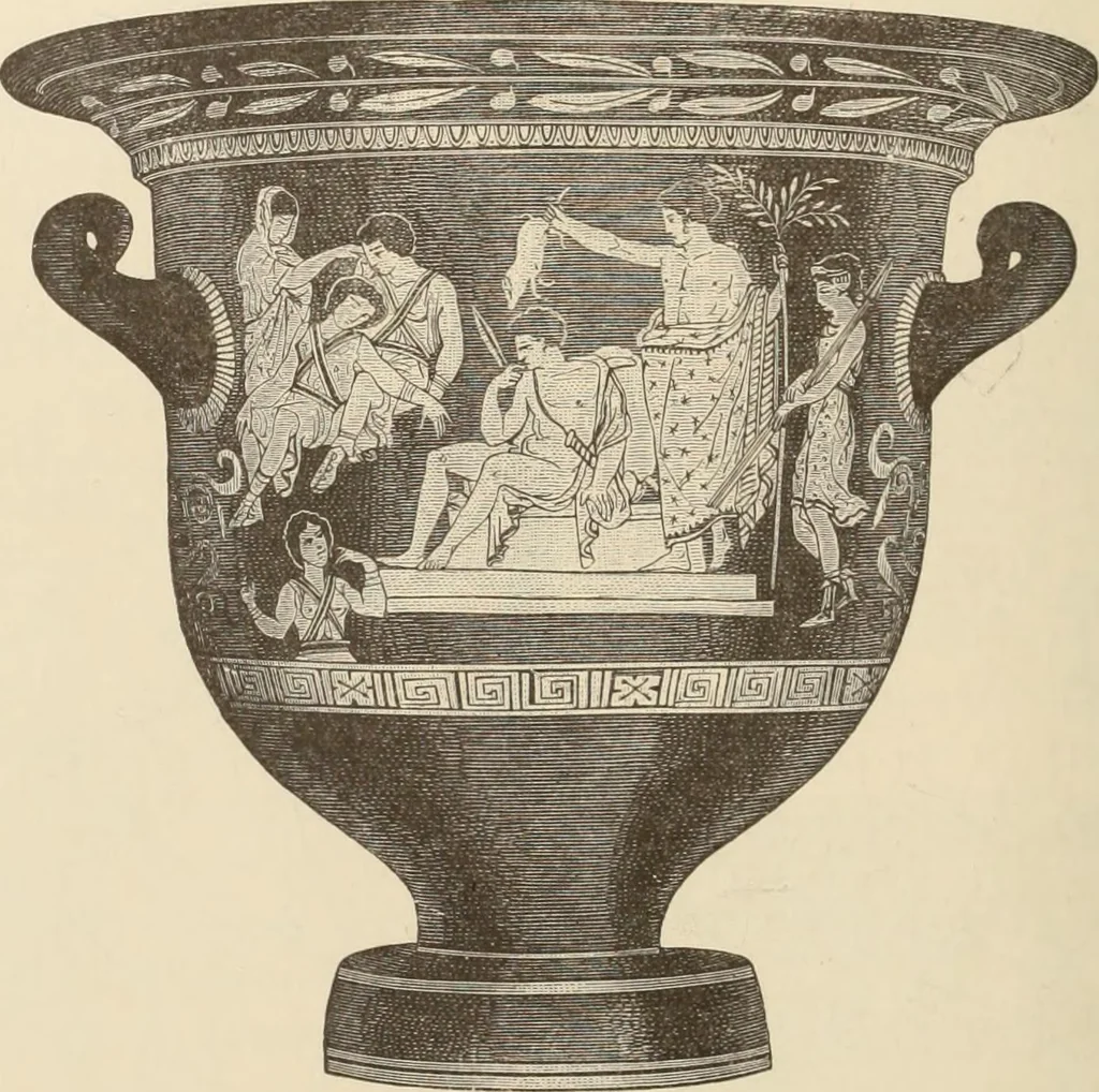 An illustration from History of ancient, early Christian, and mediaeval painting, 1880, leaf 113