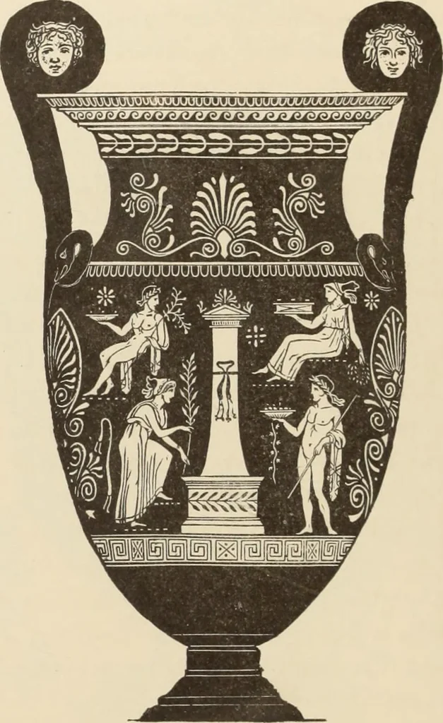 An illustration from History of ancient, early Christian, and mediaeval painting, 1880, leaf 115