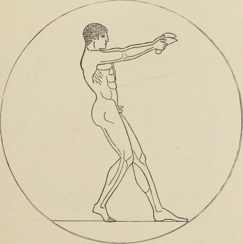 An illustration from History of ancient, early Christian, and mediaeval painting, 1880, leaf 118