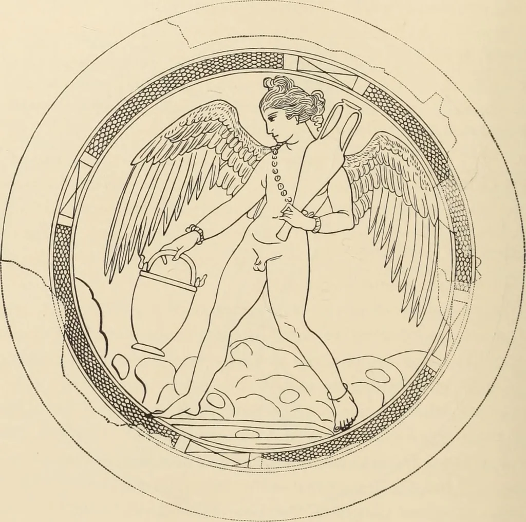 An illustration from History of ancient, early Christian, and mediaeval painting, 1880, leaf 119