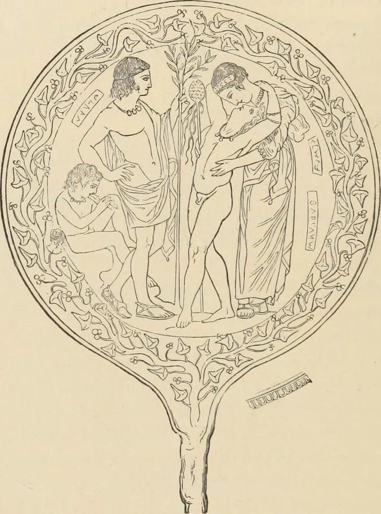 An illustration from History of ancient, early Christian, and mediaeval painting, 1880, leaf 123