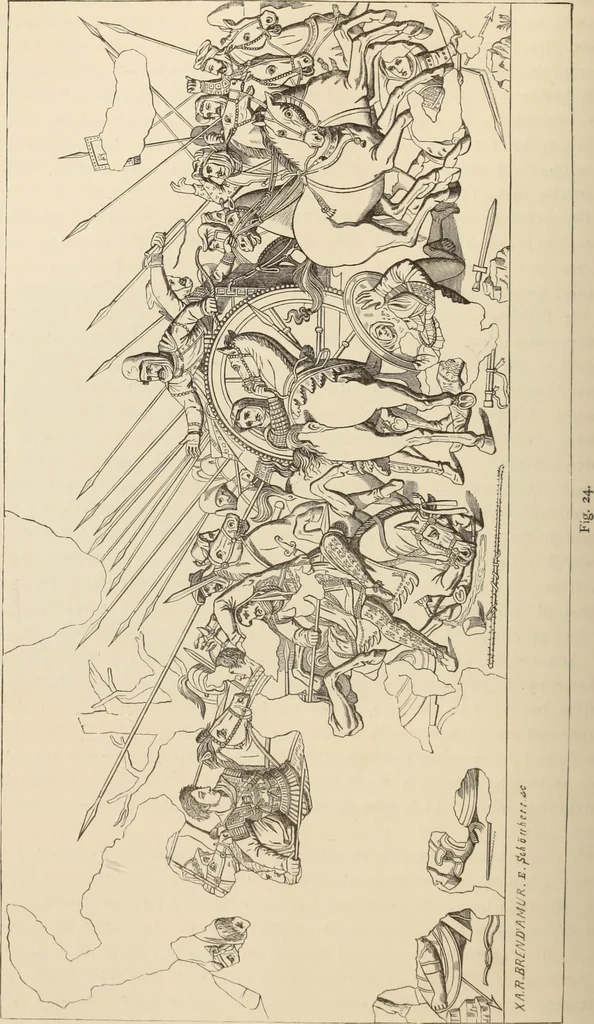 An illustration from History of ancient, early Christian, and mediaeval painting, 1880, leaf 127