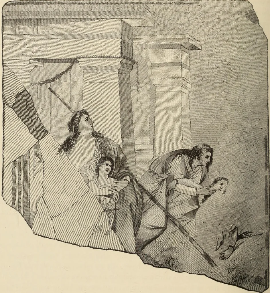 An illustration from History of ancient, early Christian, and mediaeval painting, 1880, leaf 131