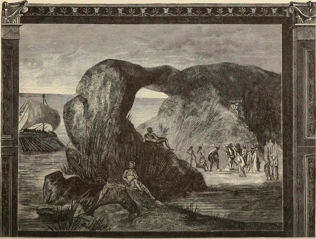 An illustration from History of ancient, early Christian, and mediaeval painting, 1880, leaf 147