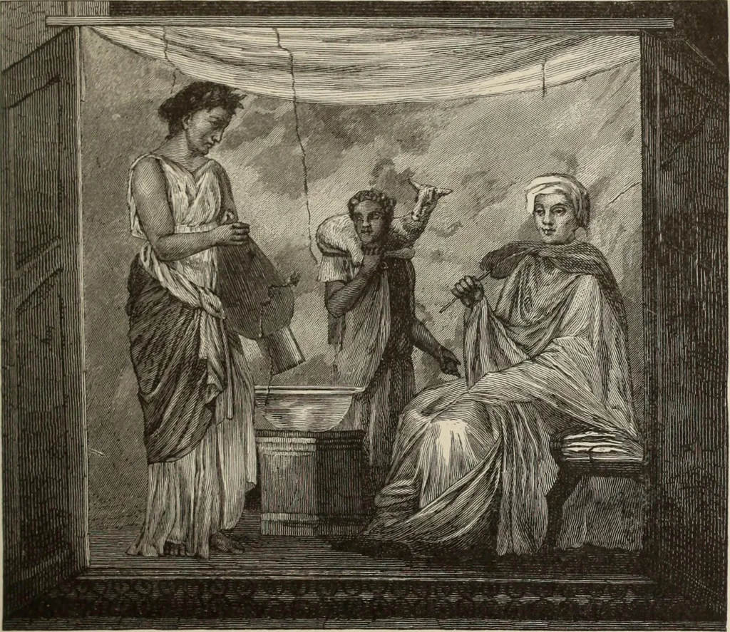 An illustration from History of ancient, early Christian, and mediaeval painting, 1880, leaf 150