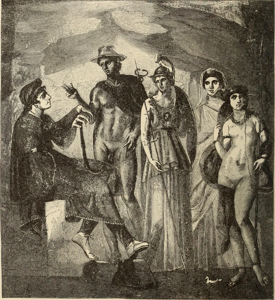 An illustration from History of ancient, early Christian, and mediaeval painting, 1880, leaf 161