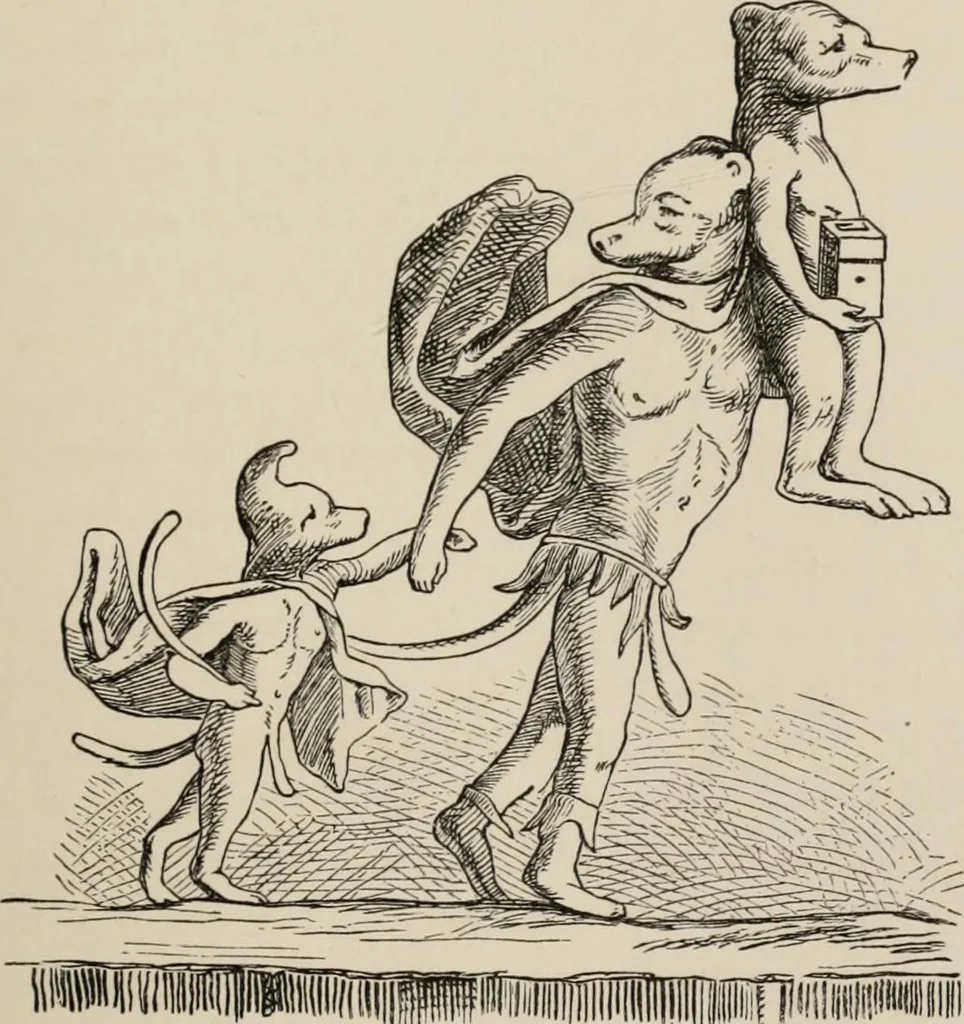 An illustration from History of ancient, early Christian, and mediaeval painting, 1880, leaf 164