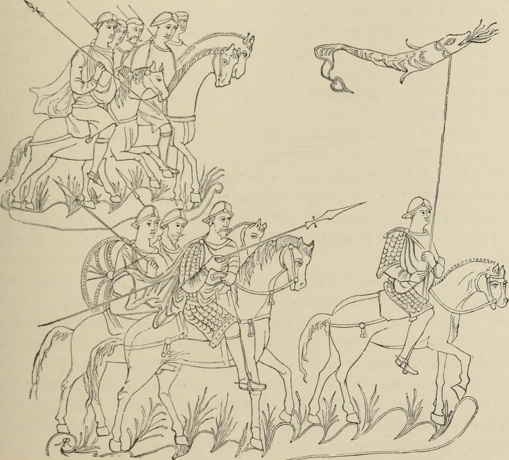 An illustration from History of ancient, early Christian, and mediaeval painting, 1880, leaf 248