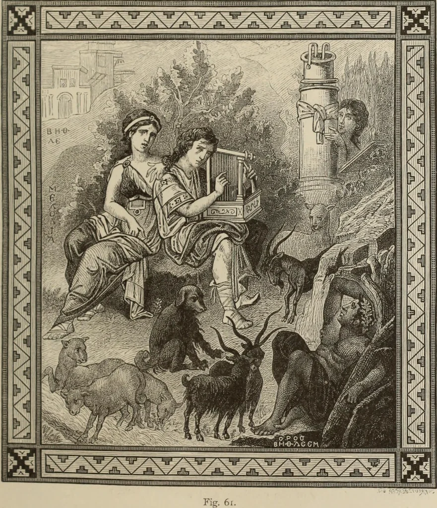 An illustration from History of ancient, early Christian, and mediaeval painting, 1880, leaf 256