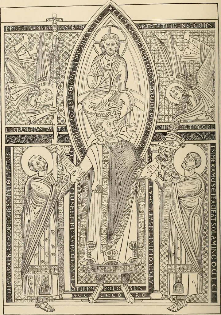 An illustration from History of ancient, early Christian, and mediaeval painting, 1880, leaf 301