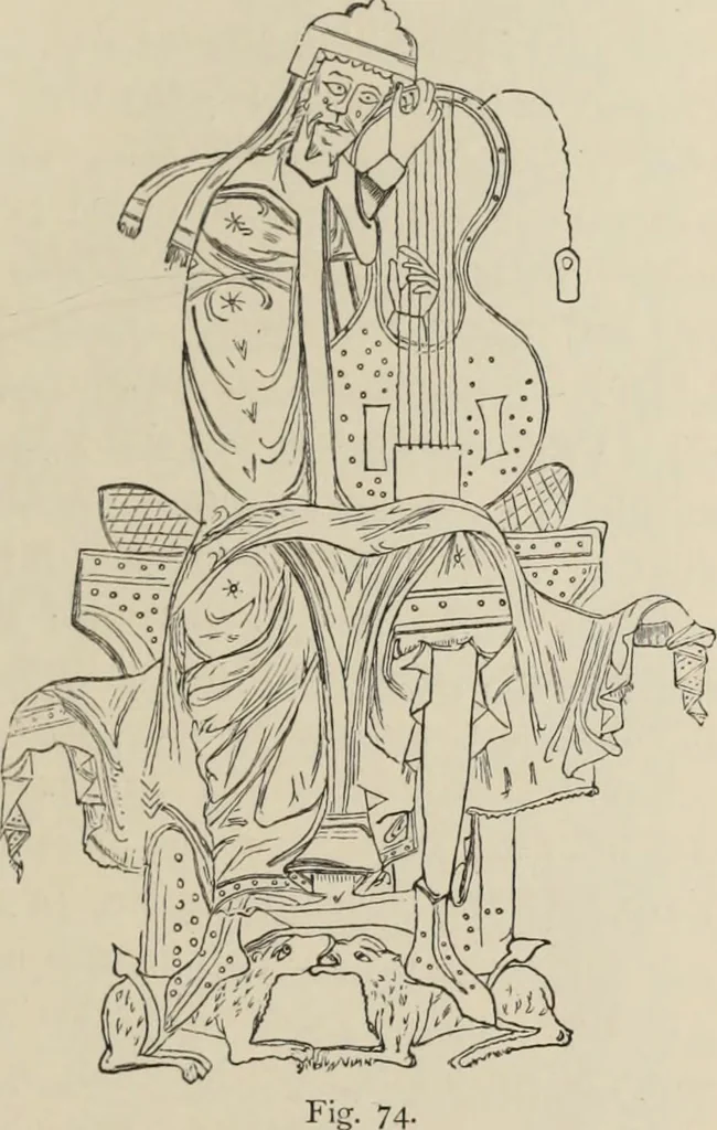 An illustration from History of ancient, early Christian, and mediaeval painting, 1880, leaf 314