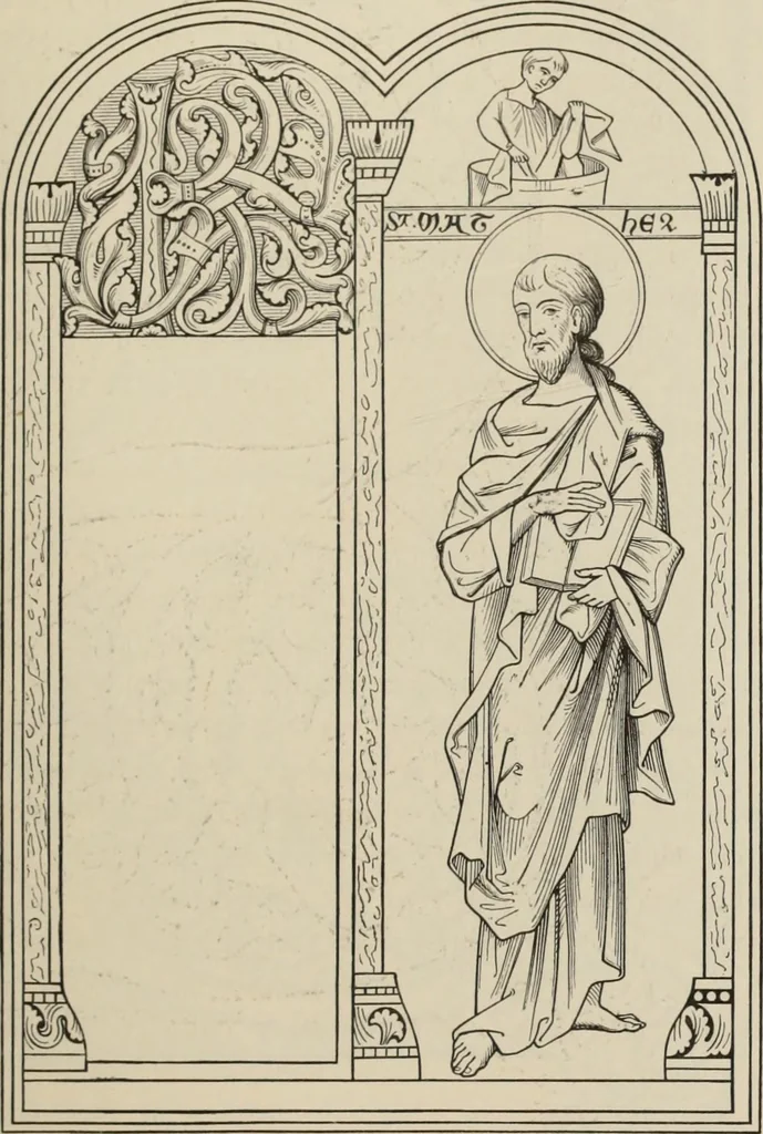 An illustration from History of ancient, early Christian, and mediaeval painting, 1880, leaf 322